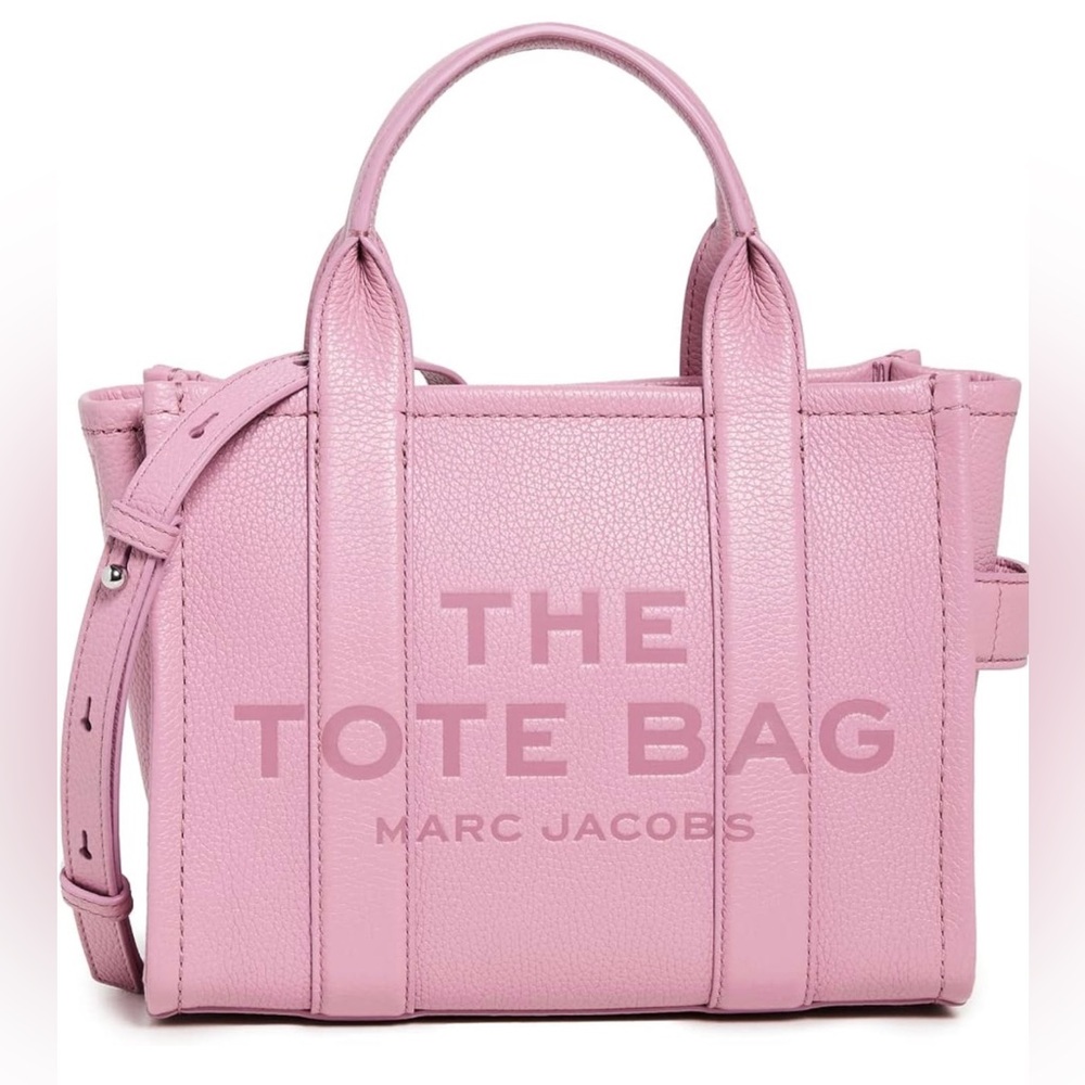 Marc Jacobs The Leather Mini Tote Bag in Lilas